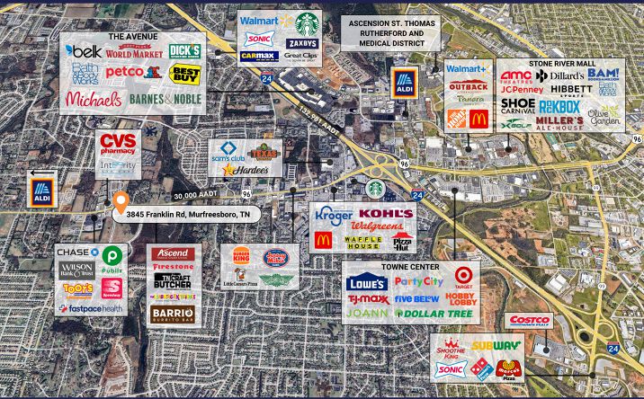 Pictures of Special Purpose property located at 3845 Franklin Rd, Murfreesboro, TN 37128 for sales - image #1