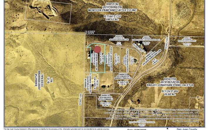 Pictures of Land property located at 1B-1 ROAD 1303, La Plata, NM 87418 for sales - image #1