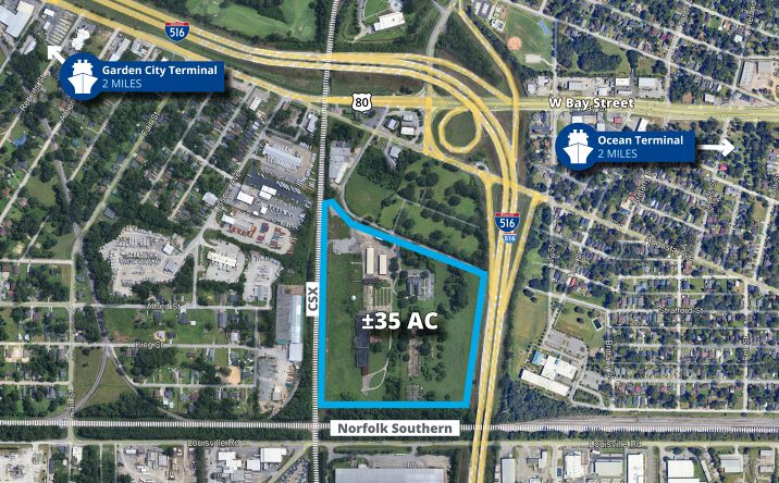 Pictures of Land property located at 204 Old W Lathrop Ave, Savannah, GA 31415 for sales - image #1