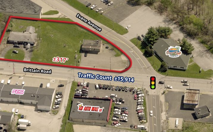 Pictures of Land property located at 1225 Brittain Rd, Akron, OH 44310 for sales - image #1