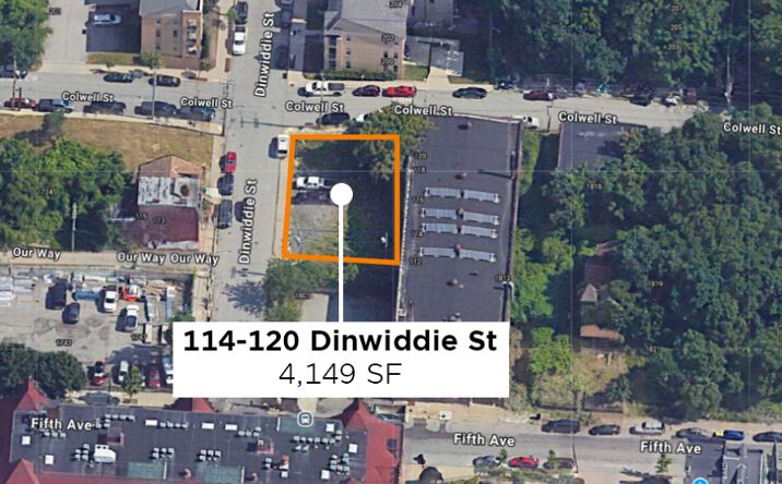 image of property at 114 DINWIDDIE ST Pittsburgh PA 15219