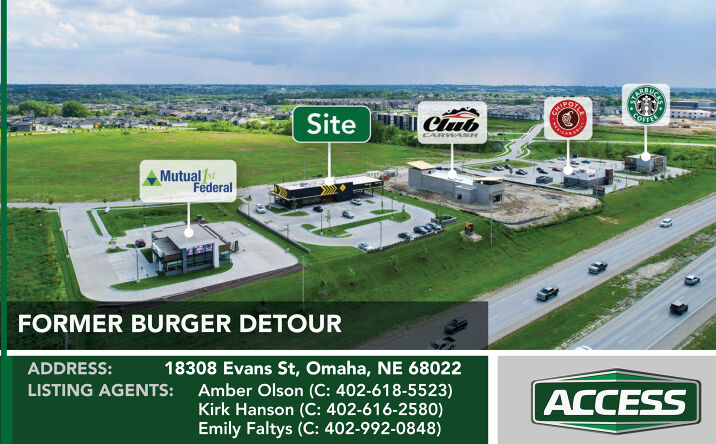 Pictures of Land, Retail property located at 18308 Evans St, Omaha, NE 68022 for sales - image #1
