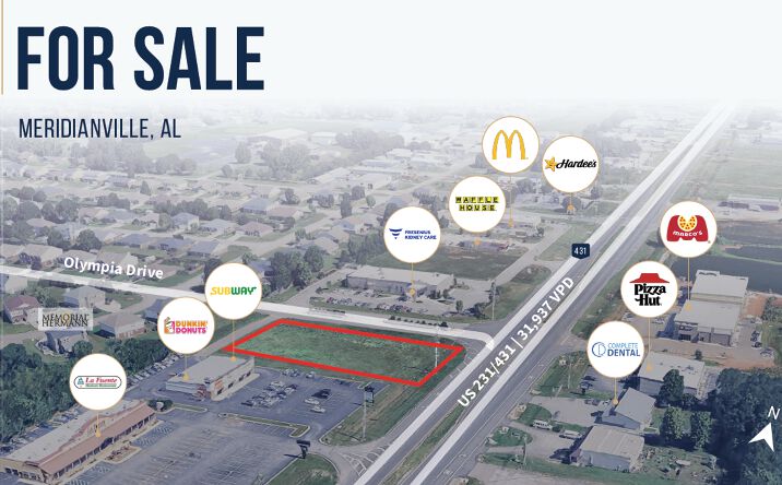 Pictures of Retail property located at 11805 US-431, Meridianville, AL 35759 for sales - image #1