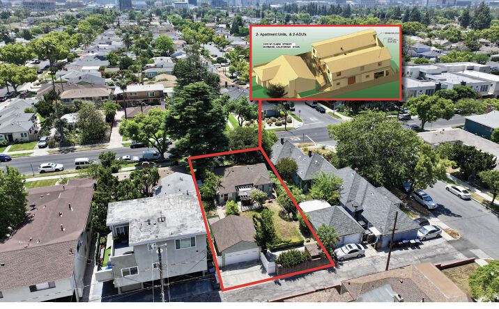 Pictures of Multifamily property located at 2615 W Clark Ave, Burbank, CA 91505 for sales - image #1