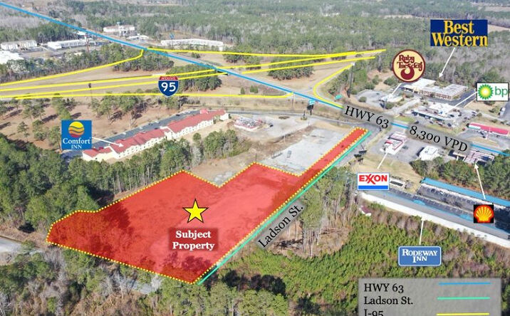 Pictures of Land property located at 98 Ladson Street, Walterboro, SC 29488 for sales - image #1