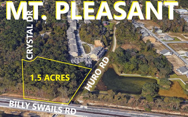 Pictures of Land property located at 0 Crystal Drive, Mount Pleasant, SC 29466 for sales - image #1