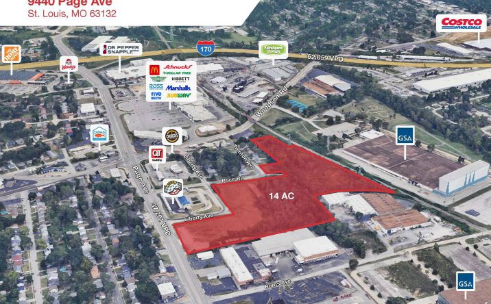 Pictures of Land property located at 9440 Page Ave, St. Louis, MO 63132 for sales - image #1