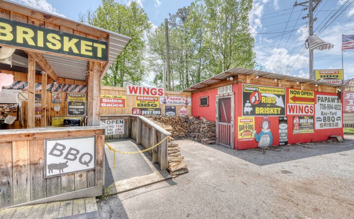 Pictures of Special Purpose property located at 11026 Hwy 325 Papaw's Bbq, Blairsville, GA 30512 for sales - image #1
