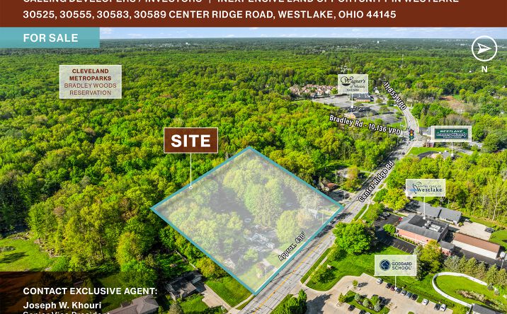 Pictures of Land property located at 30525 Center Ridge Rd, Westlake, OH 44145 for sales - image #1