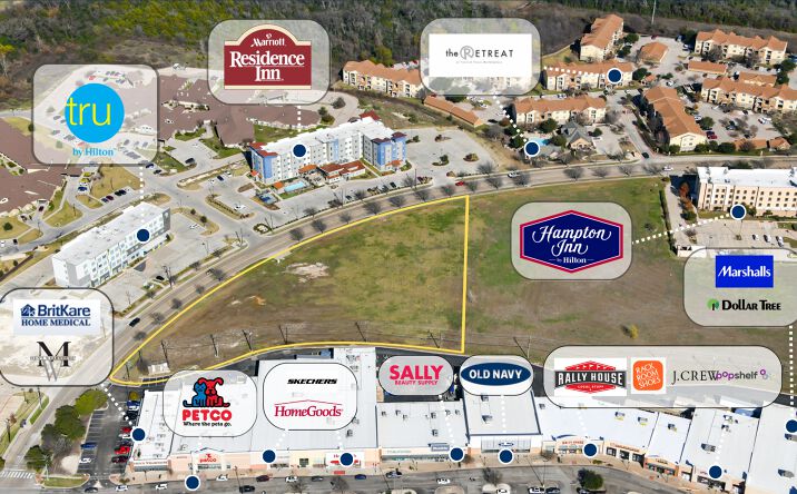 Pictures of Land property located at 2425 Marketplace Dr, Waco, TX 76711 for sales - image #1