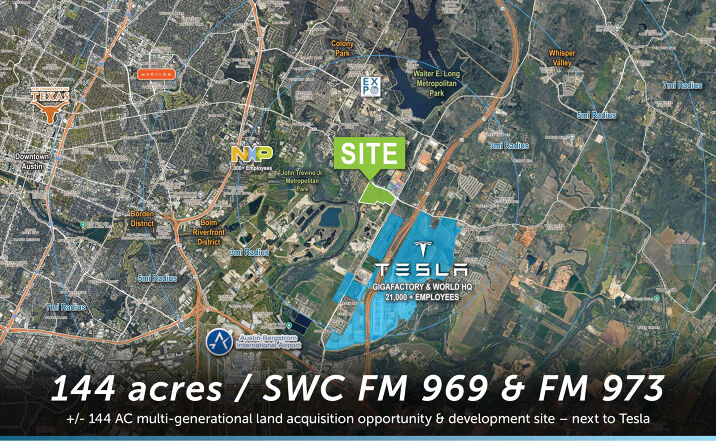 Pictures of Land property located at Southwest Corner of FM 969 & FM 973, Austin, TX 78724 for sales - image #1