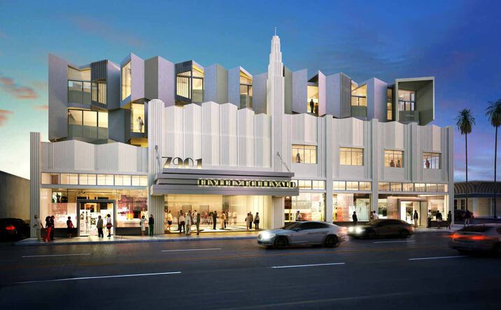 Pictures of Land property located at 7901 Beverly Blvd, Los Angeles, CA 90048 for sales - image #1