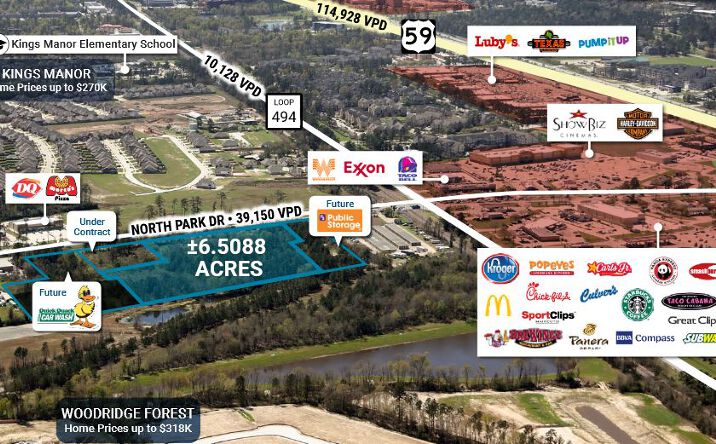 Northpark Drive West of Loop 494, Kingwood, TX 77325 | Crexi.com