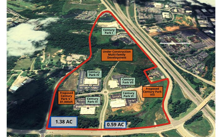 Pictures of Land property located at Century Park Outparcels Dutchtown Road, Knoxville, TN 37932 for sales - image #1