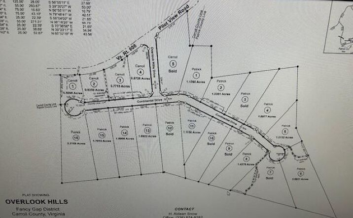 Pictures of Land, Multifamily property located at TBD Continental Drive, Hillsville, VA 24343 for sales - image #1