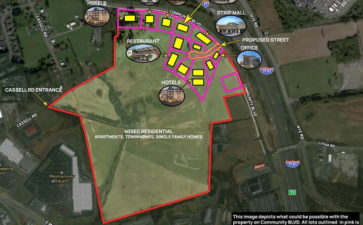 Pictures of Land, Industrial, Multifamily property located at Lot 131 Community Blvd, Wytheville, VA 24382 for sales - image #1