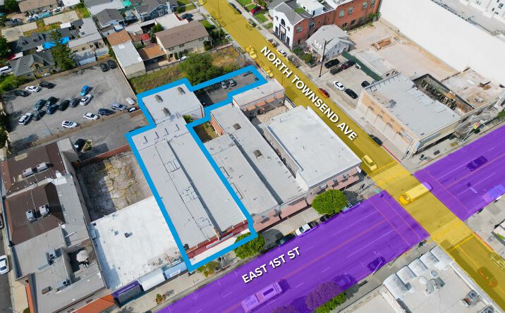 Pictures of Retail, Industrial, Land property located at 3613 E 1st St & 121 N Townsend Ave, East Los Angeles, CA 90063 for sales - image #1