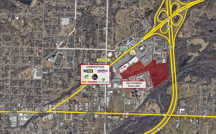 Pictures of Land property located at 250 Cloverleaf Plaza, Van Buren, AR 72956 for sales - image #1