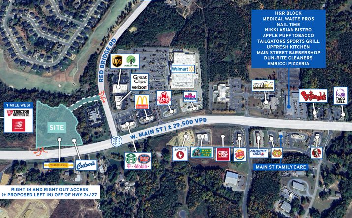 Pictures of Land property located at 6719 NC-24, Midland, NC 28107 for sales - image #1