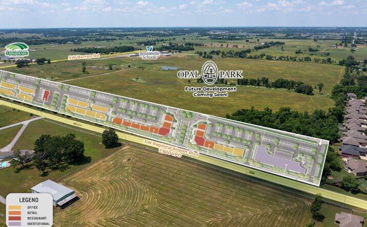 Pictures of Land property located at SW Regional Airport Blvd @ Opal Park, Bentonville, AR 72712 for sales - image #1