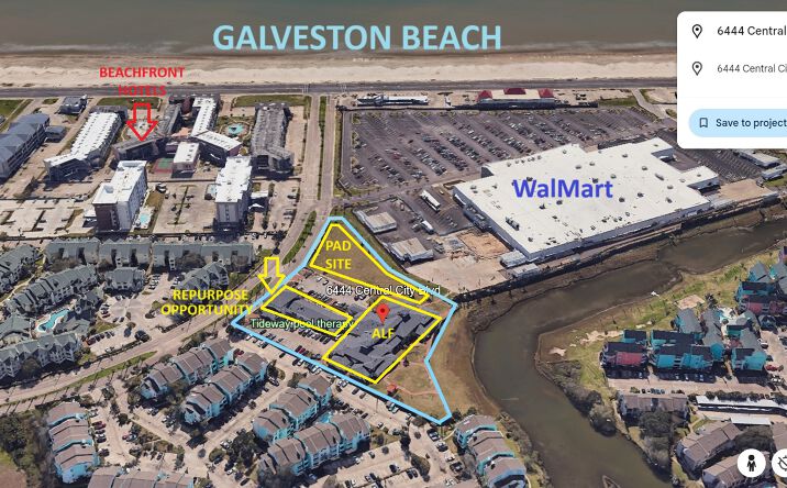 Pictures of Senior Living property located at 6444 Central City Blvd., Galveston, TX 77551 for sales - image #1