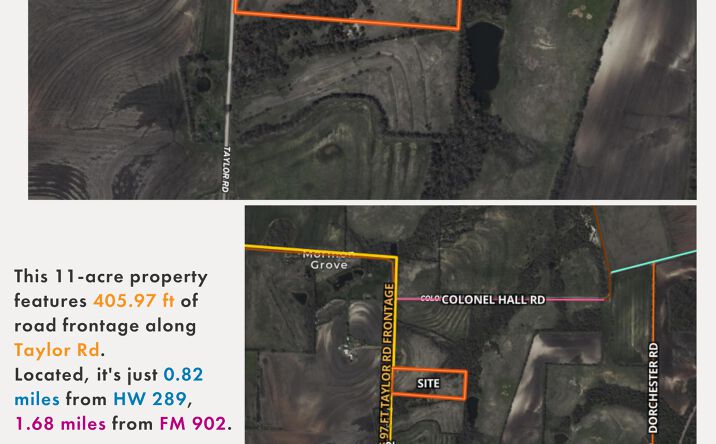Pictures of Land property located at 11AC Taylor Rd, Howe, TX 75459 for sales - image #1