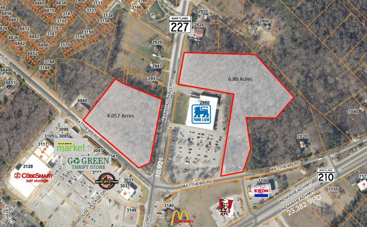 Pictures of Land property located at 7020 Matthews Road, Bryans Road, MD 20616 for sales - image #1