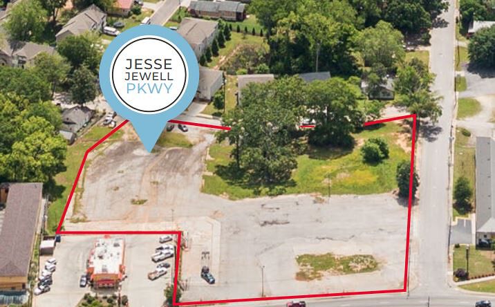 Pictures of Land property located at 853 Jesse Jewell Pkwy, Gainesville, GA 30501 for sales - image #1