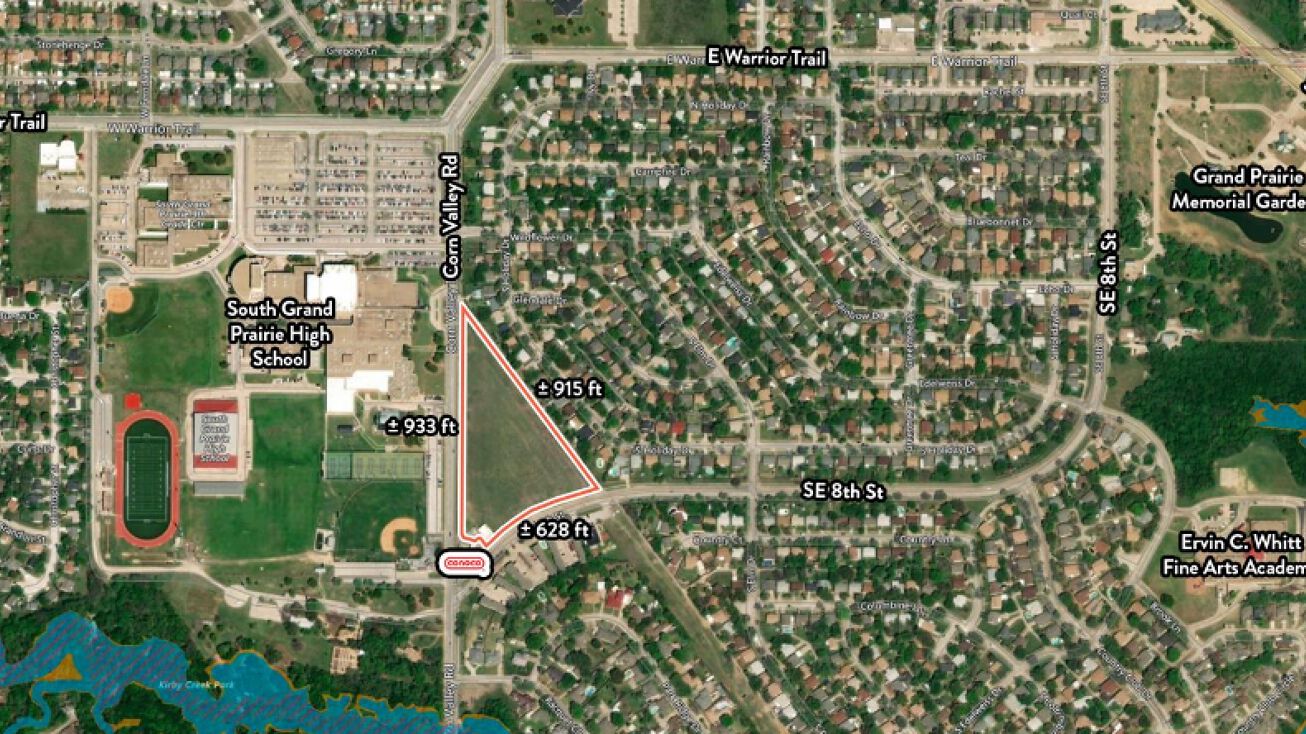 3200 Corn Valley Road, Grand Prairie, TX 75052 Land for Sale 5.75±