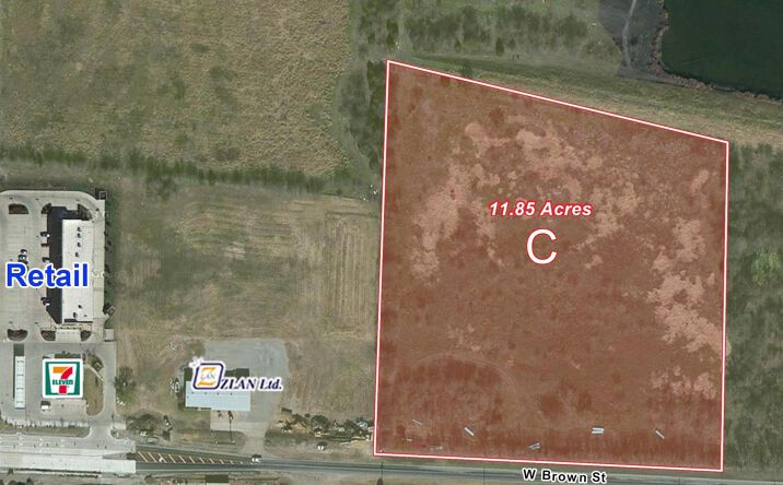 Pictures of Land property located at East of Country Club Road on W. Brown St, Wylie, TX 75098 for sales - image #1