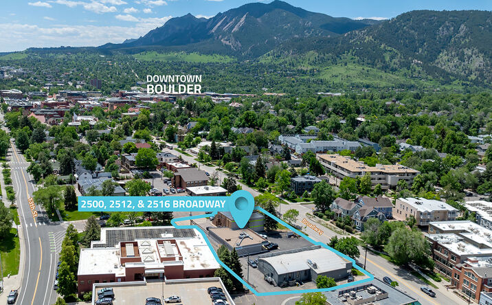 Pictures of Land, Mixed Use property located at 2500, 2512 & 2516 Broadway, Boulder, CO 80304 for sales - image #1