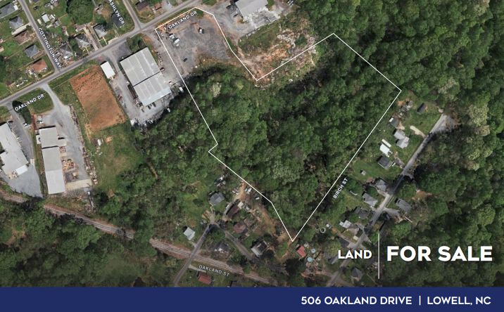 Pictures of Land property located at 506 Oakland Dr, Lowell, NC 28098 for sales - image #1