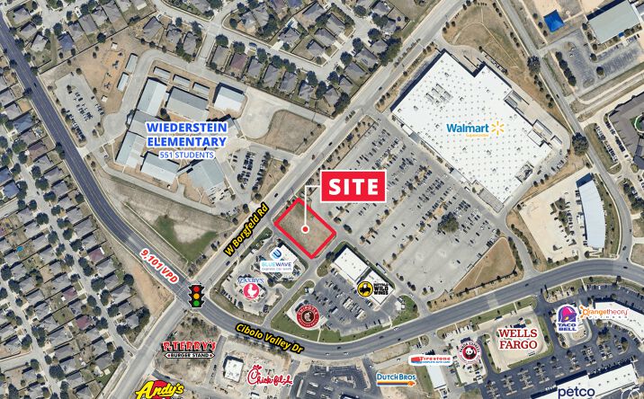 Pictures of Retail, Land property located at 602 Cibolo Valley Dr, Cibolo, TX 78108 for sales - image #1