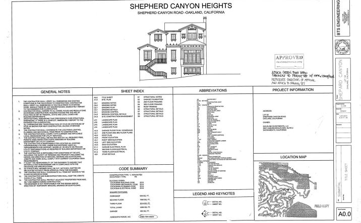 Pictures of Land property located at 6340 Shepherd Canyon Road, Oakland, CA 94611 for sales - image #1