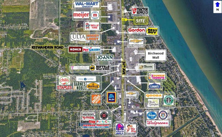 Pictures of Retail property located at 4750 24th Ave, Fort Gratiot, MI 48059 for sales - image #1