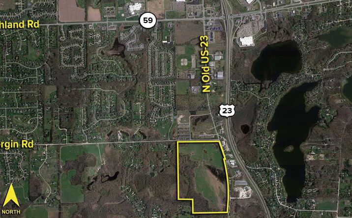 Pictures of Land property located at Old US-23, Hartland Twp, MI 48843 for sales - image #1