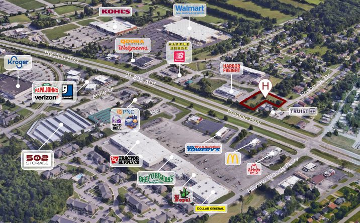 Pictures of Land property located at 12100 Standiford Plaza Dr, Louisville, KY 40229 for sales - image #1