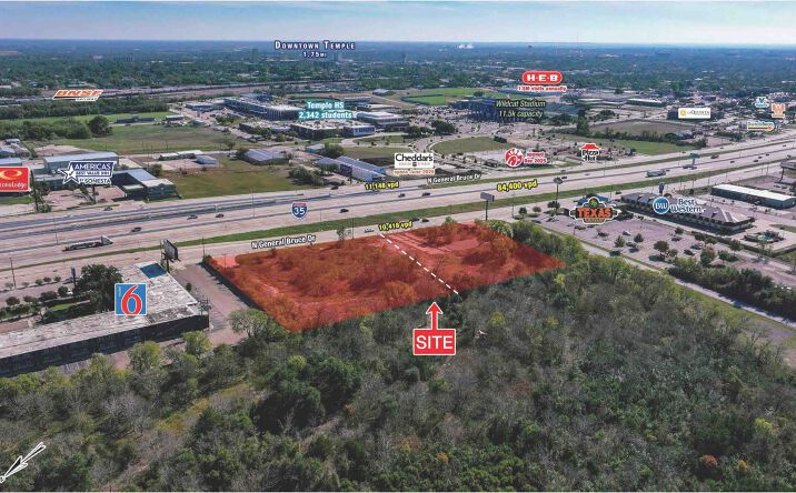 Pictures of Land property located at 720 N General Bruce Dr, Temple, TX 76504 for sales - image #1