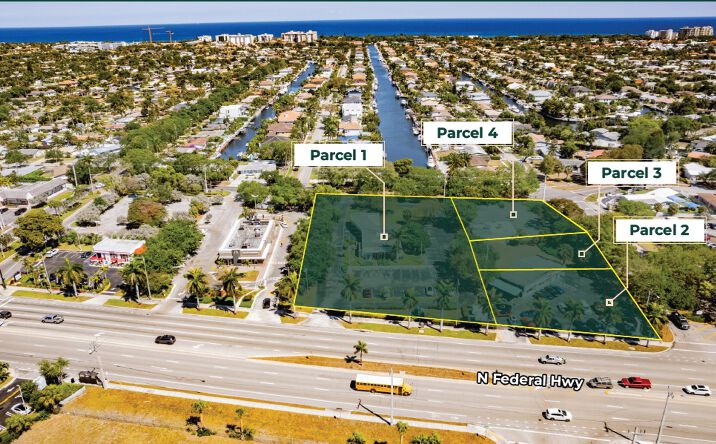 Pictures of Retail, Land property located at 4820 N Federal Highway, Lighthouse Point, FL 33064 for sales - image #1