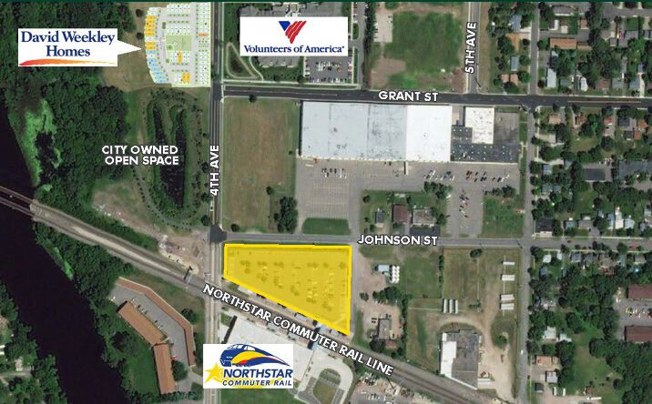Pictures of Land property located at 4th Avenue and Johnson Streer, Anoka, MN 55303 for sales - image #1
