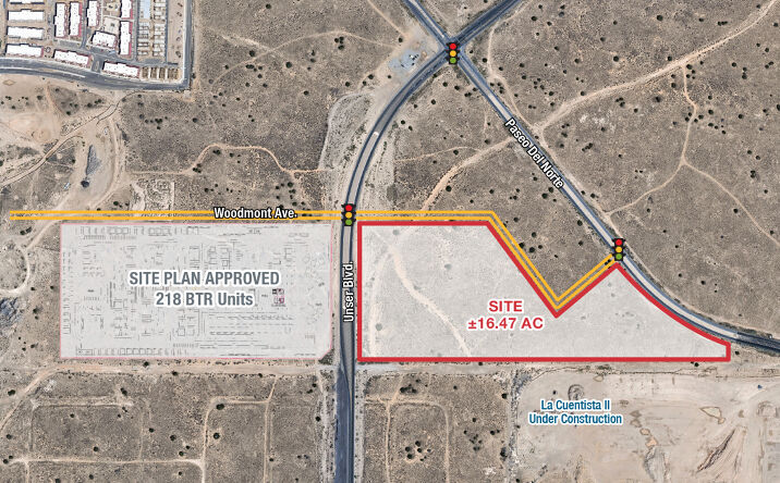 Pictures of Land property located at Paseo del Norte & Unser, Albuquerque, NM 87114 for sales - image #1