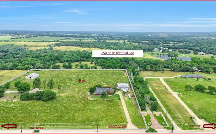 Pictures of Land property located at 12153 Mustang Road, Pilot Point, TX 76258 for sales - image #1