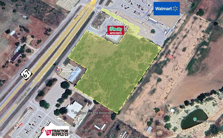 Pictures of Land property located at 2011 Hutchings Ave, Ballinger, TX 76821 for sales - image #1