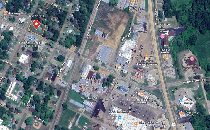 Pictures of Land property located at 1500 Grand Ave, Yazoo City, MS 39194 for sales - image #1