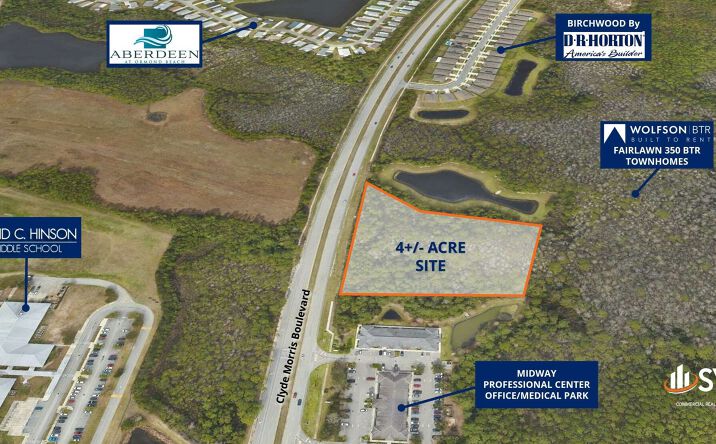 Pictures of Land property located at 19XX N. Clyde Morris Boulevard, Daytona Beach, FL 32117 for sales - image #1