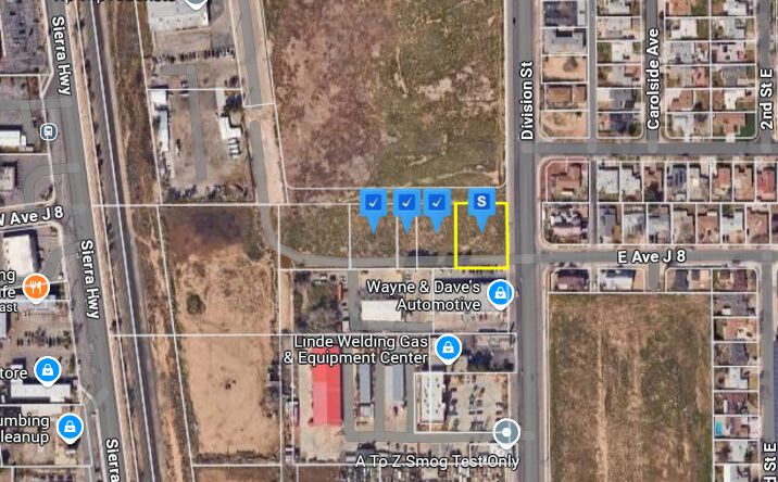 Pictures of Industrial, Land, Mobile Home Park, Self Storage, Special Purpose property located at 1 Division St, Lancaster, CA 93535 for sales - image #1