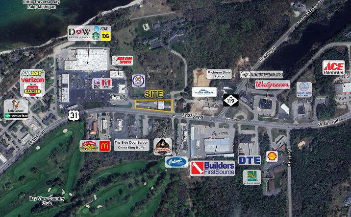 Pictures of Retail property located at 1211 U.S. 31 N, Petoskey, MI 49770 for sales - image #1