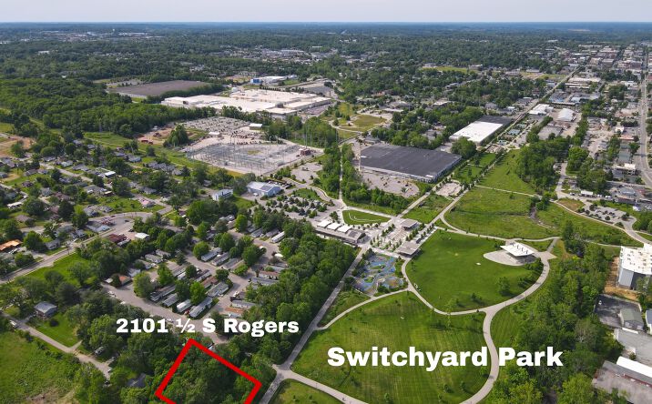 Pictures of Land property located at 2101 1/2 South Rogers Street, Bloomington, IN 47403, 2101 1/2 S. Rogers St, Bloomington, IN 47403 for sales - image #1