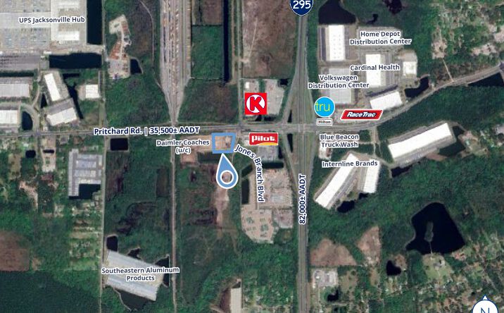 Pictures of Retail, Land property located at 0 Pritchard Road, Jacksonville, FL 32220 for sales - image #1