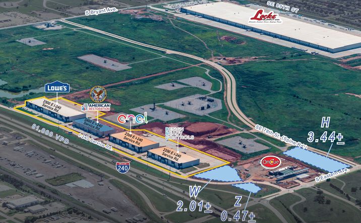 Pictures of Land property located at I-240 & S Eastern Ave., Oklahoma City, OK 73149 for sales - image #1